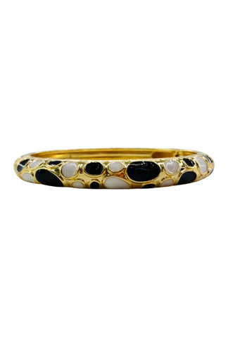 Black Pebble Bangle
