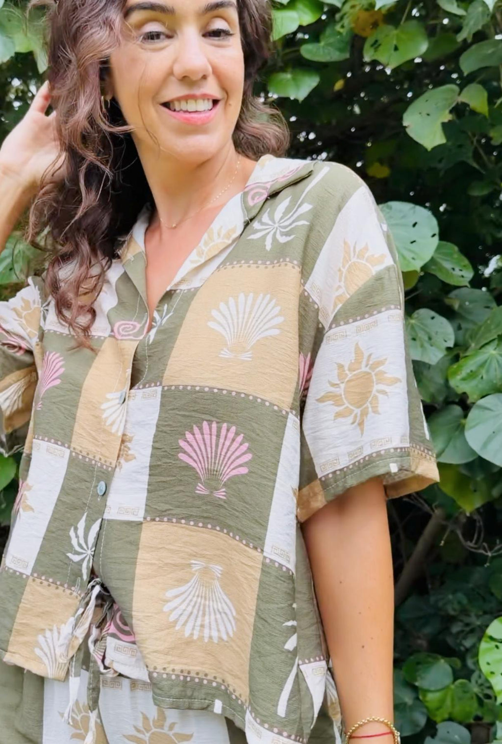 Check Me Out Top - Green