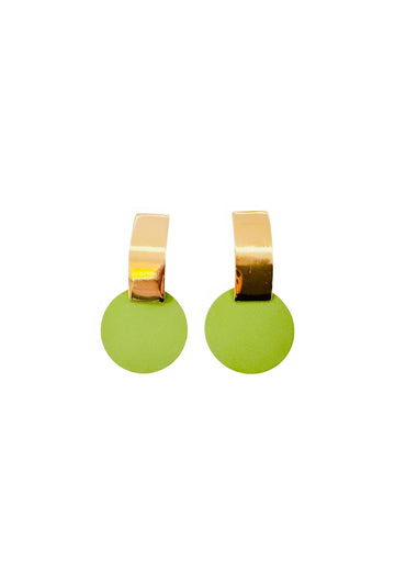 Cirque Earrings - Lime