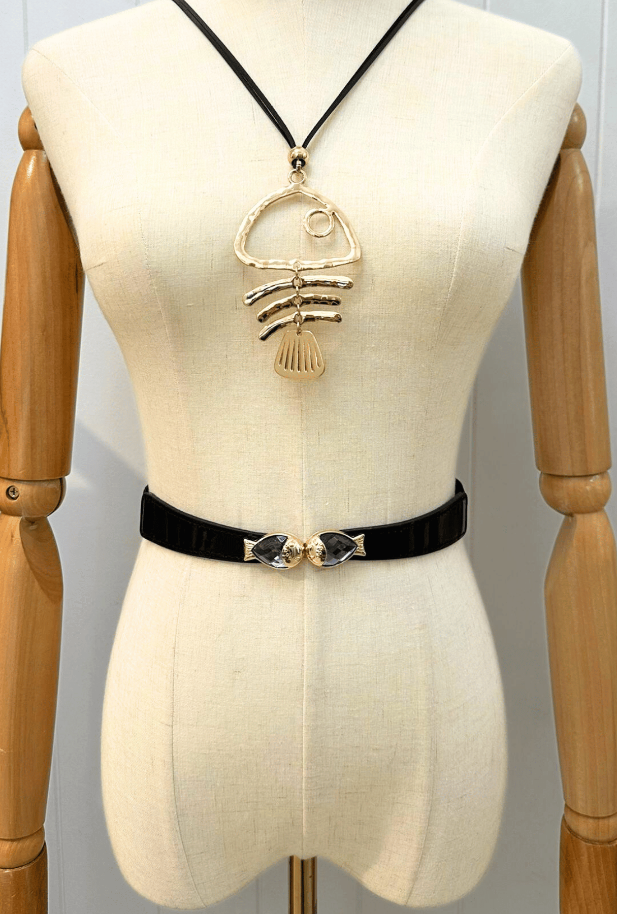 Little Fish Are Sweet Belt - Black