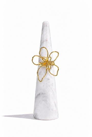 Outline Flower Ring