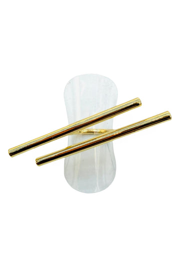 Gold Lines Ring