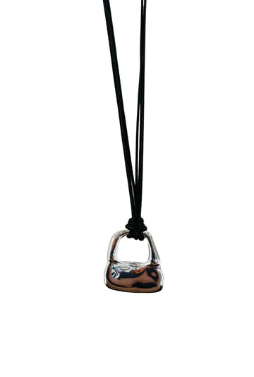 Handled Silver Pendant