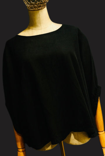 Take It Or Sleeve It Top - Onyx