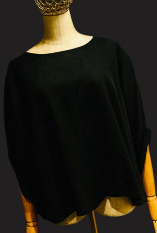 Take It Or Sleeve It Top - Onyx
