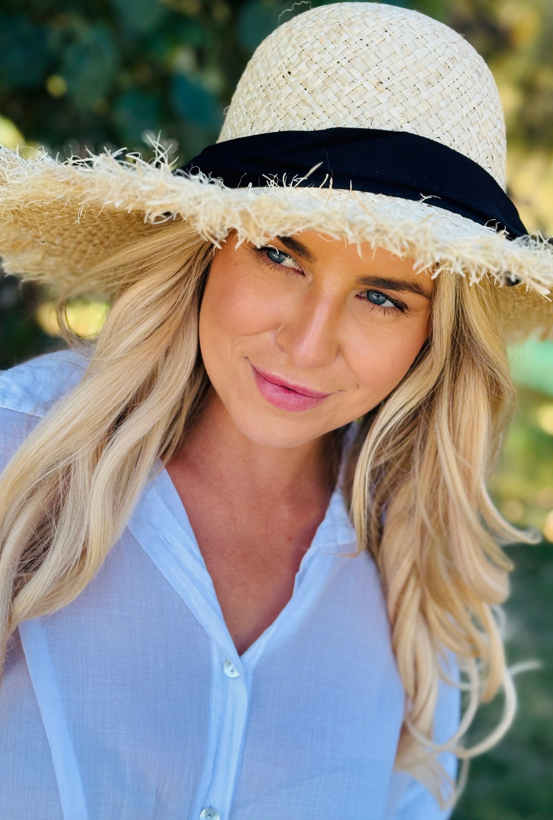 Cover Me Cutie - Black Ribbon Hat