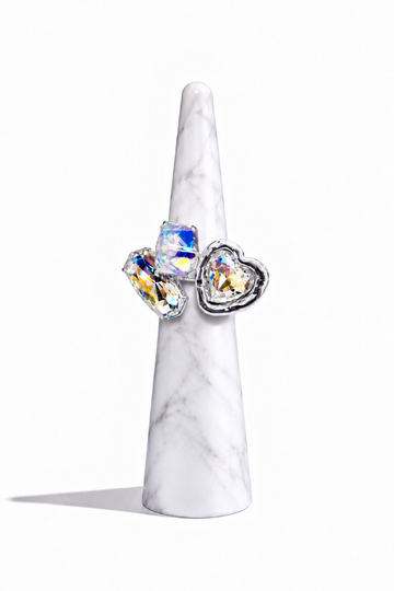 Hearts on Fire Silver Ring