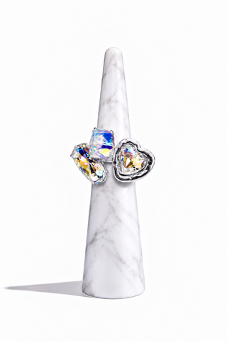 Hearts on Fire Silver Ring