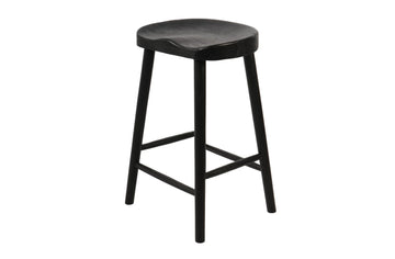 Kyoto Barstool Black