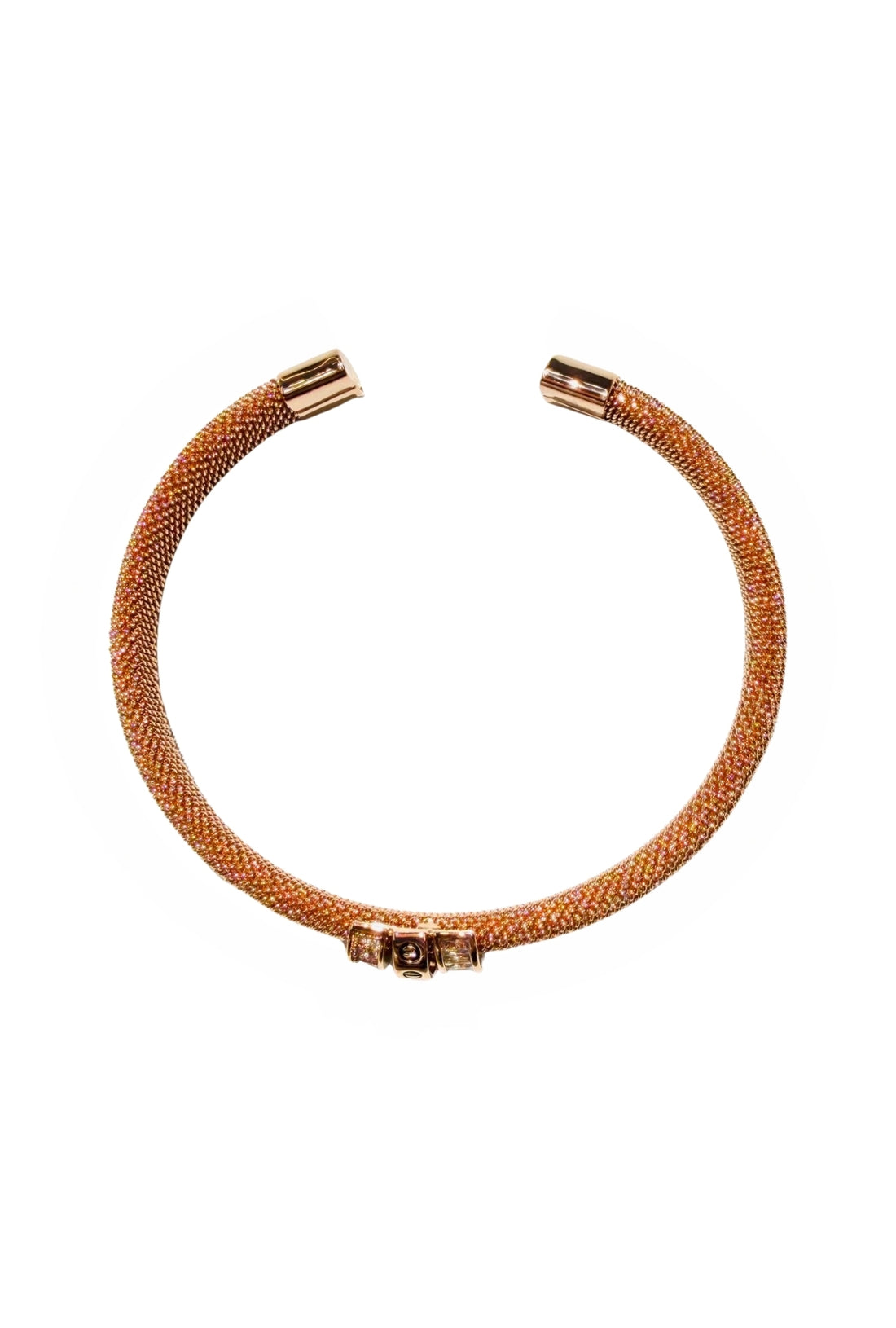 Meshed Rose Icon Bangle