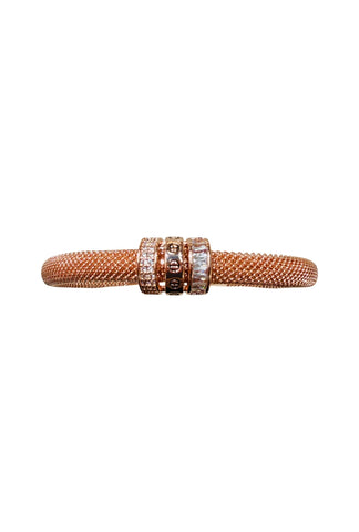 Meshed Rose Icon Bangle