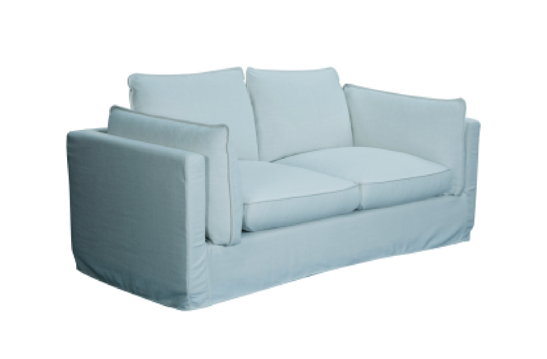 Montville Linen 2 seater sofa Sky