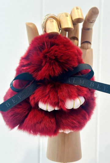 Berry Bumble Bunny Charm