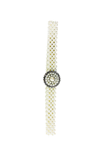 Nacre Silver  Belt