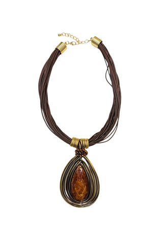 ORACLE - Necklace - Amber
