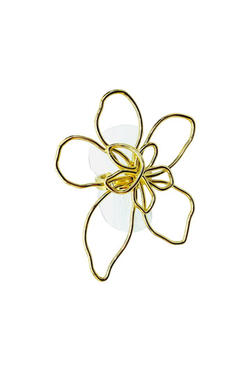 Outline Flower Ring