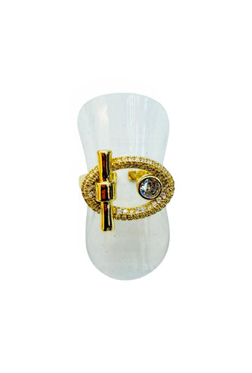 Oval Gold Ring