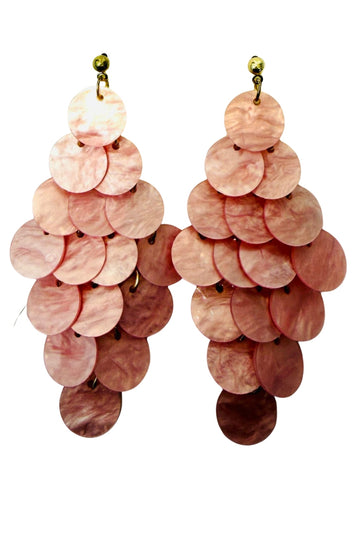 Petite Confetti Earrings - Pinks