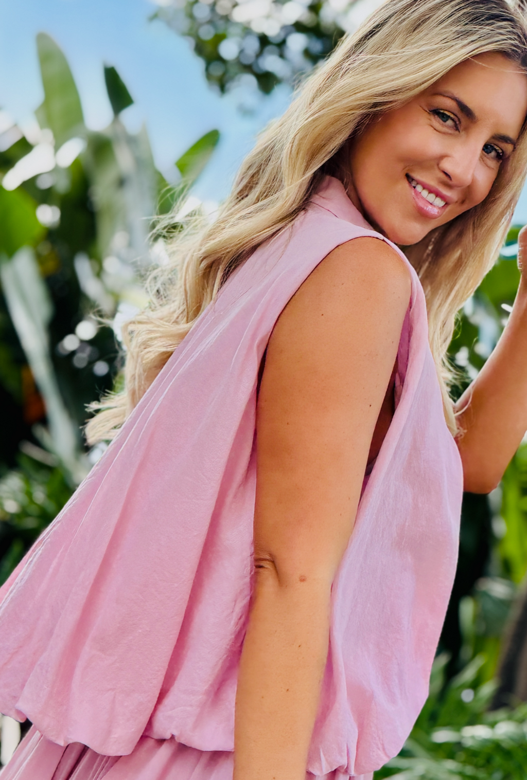 In a Bubble Top - Blush