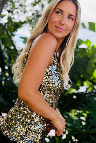 Limited Edition Hint of Cami - Gold Sparkle