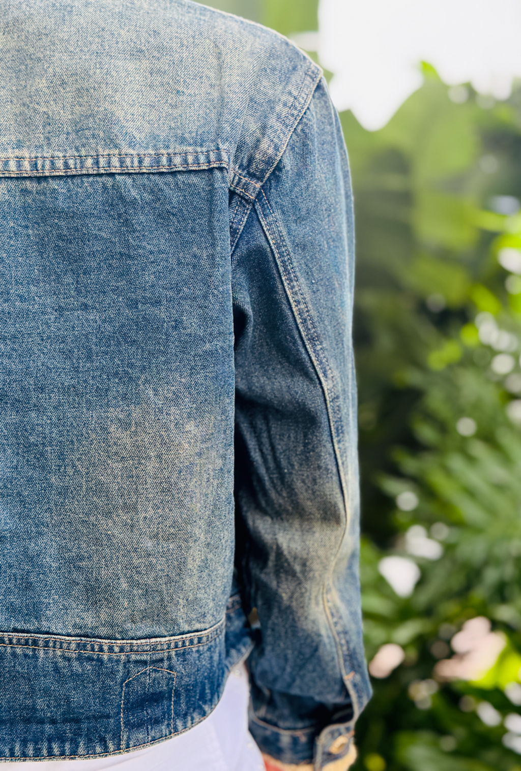 Monaco Fray Denim Jacket