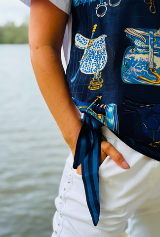 Picture Perfect Luxe Tee - Saddle Up