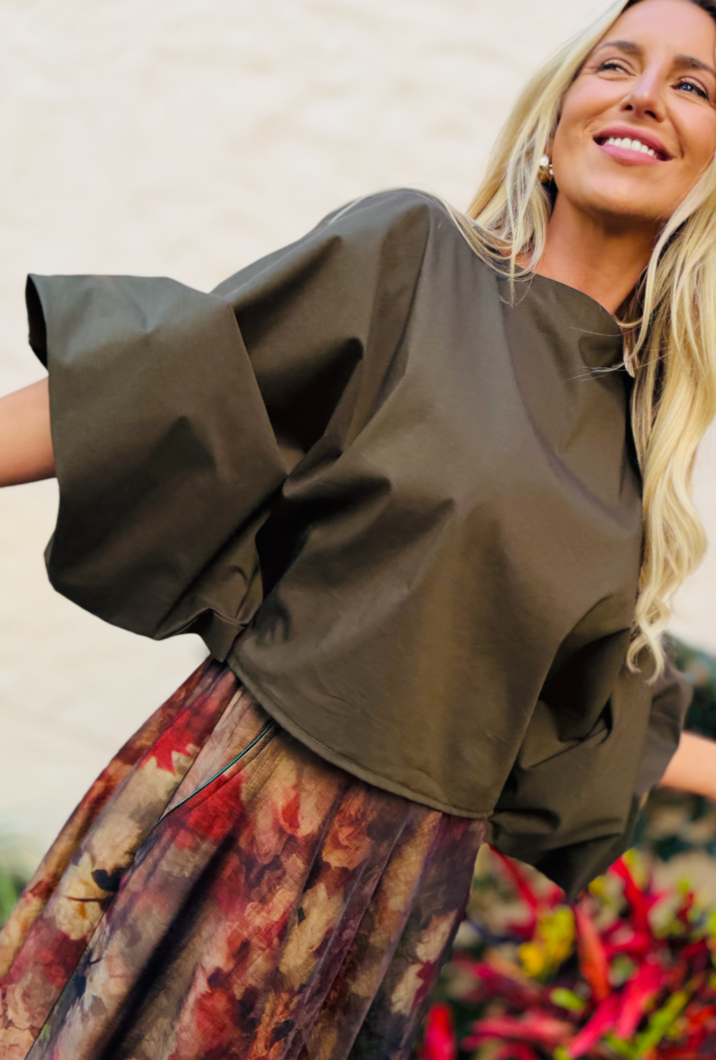 Shape Shifter Top - Sage
