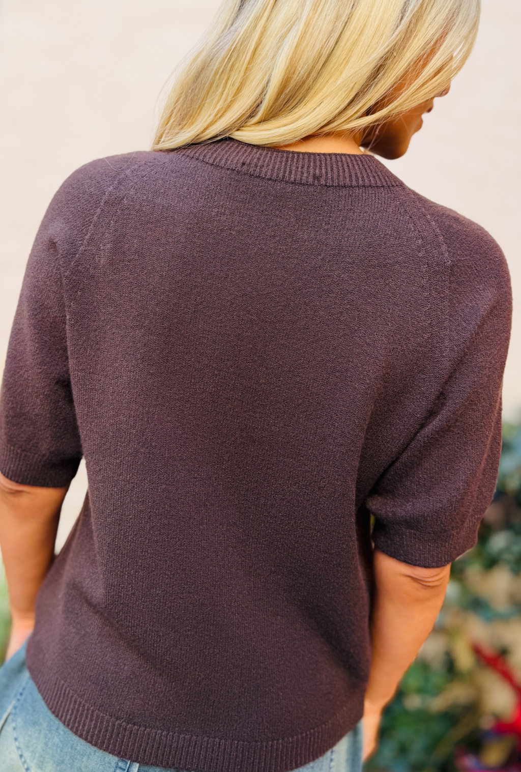 Line Up Pullover - Cocoa