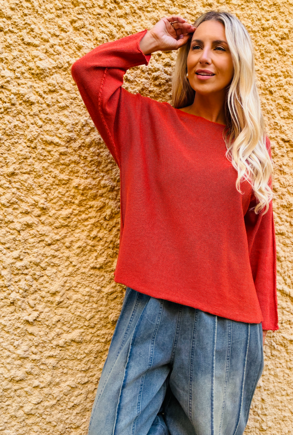 The Everyday Top - Long Sleeve - Ochre