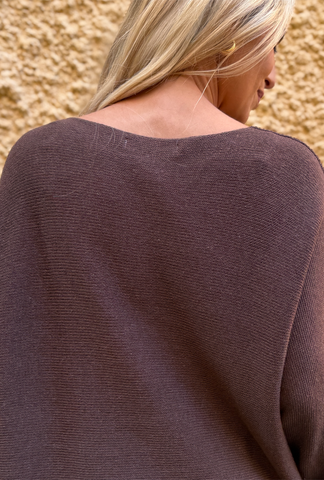 The Everyday Top - Long Sleeve - Cocoa