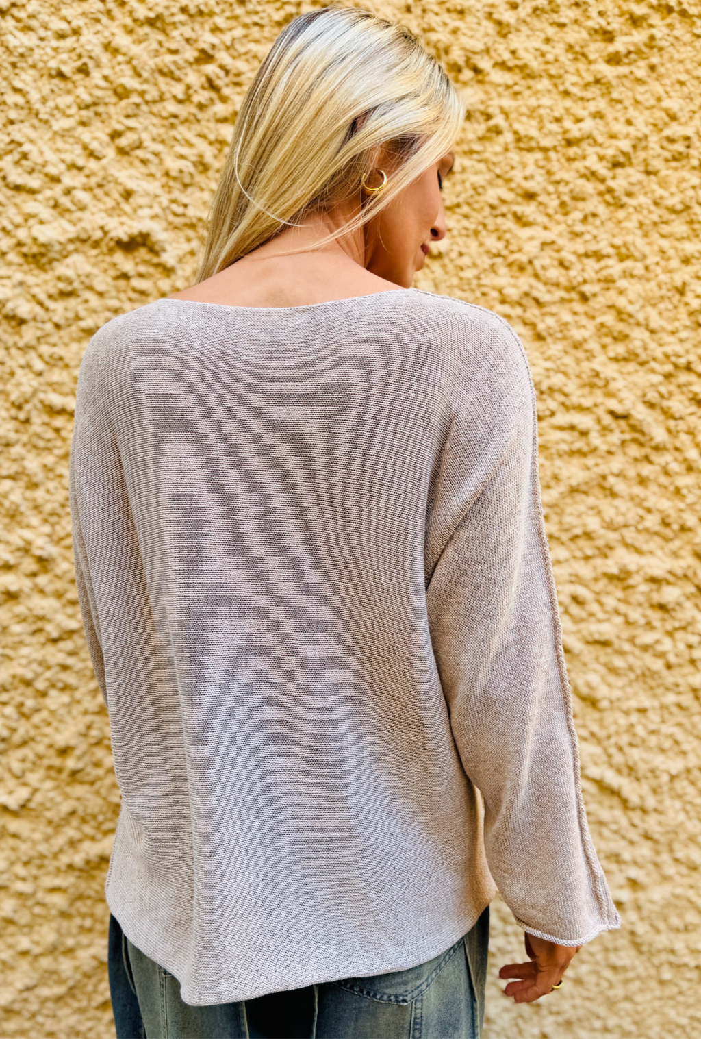 The Everyday Top - Long Sleeve - Taupe