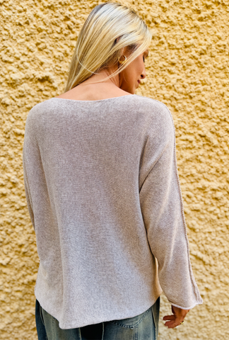 The Everyday Top - Long Sleeve - Taupe