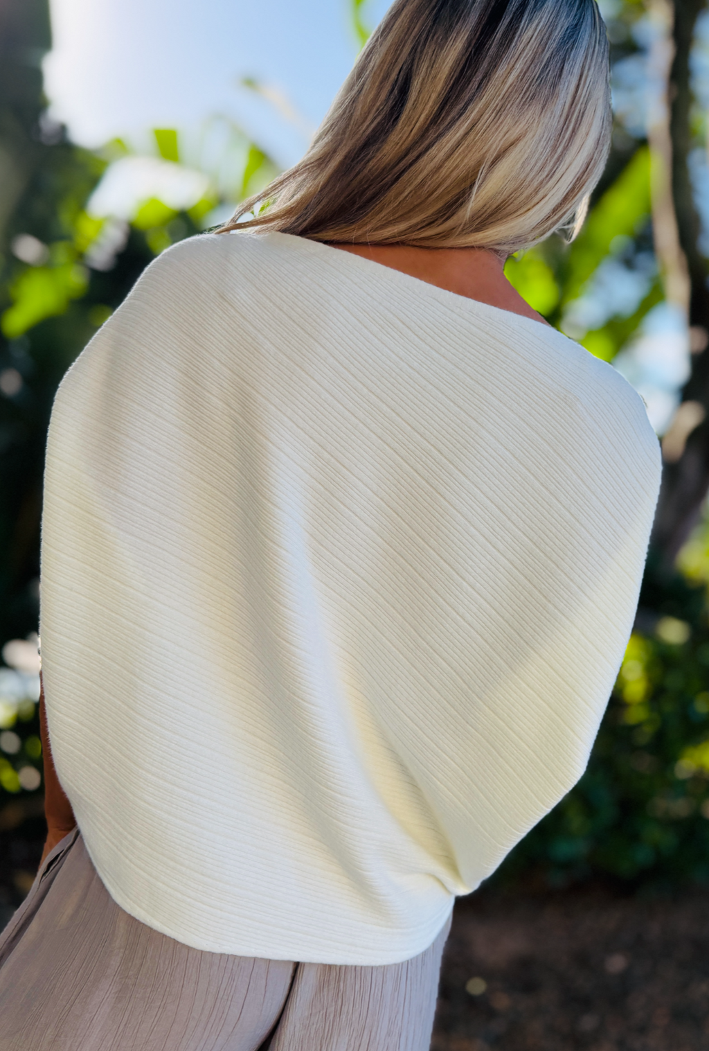 Draped to Perfection Top - White