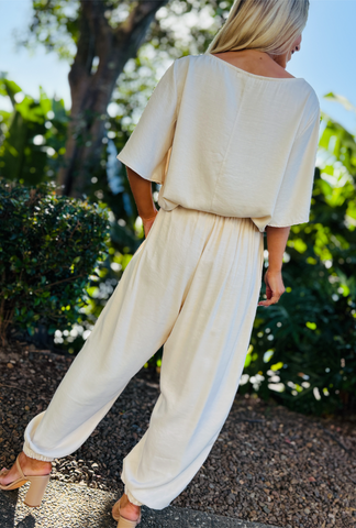 Smooth Operator Pant - Pearl