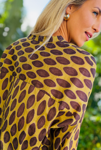 Wander and Wonder Lightweight Shirt - Painted Pebbles – Olive