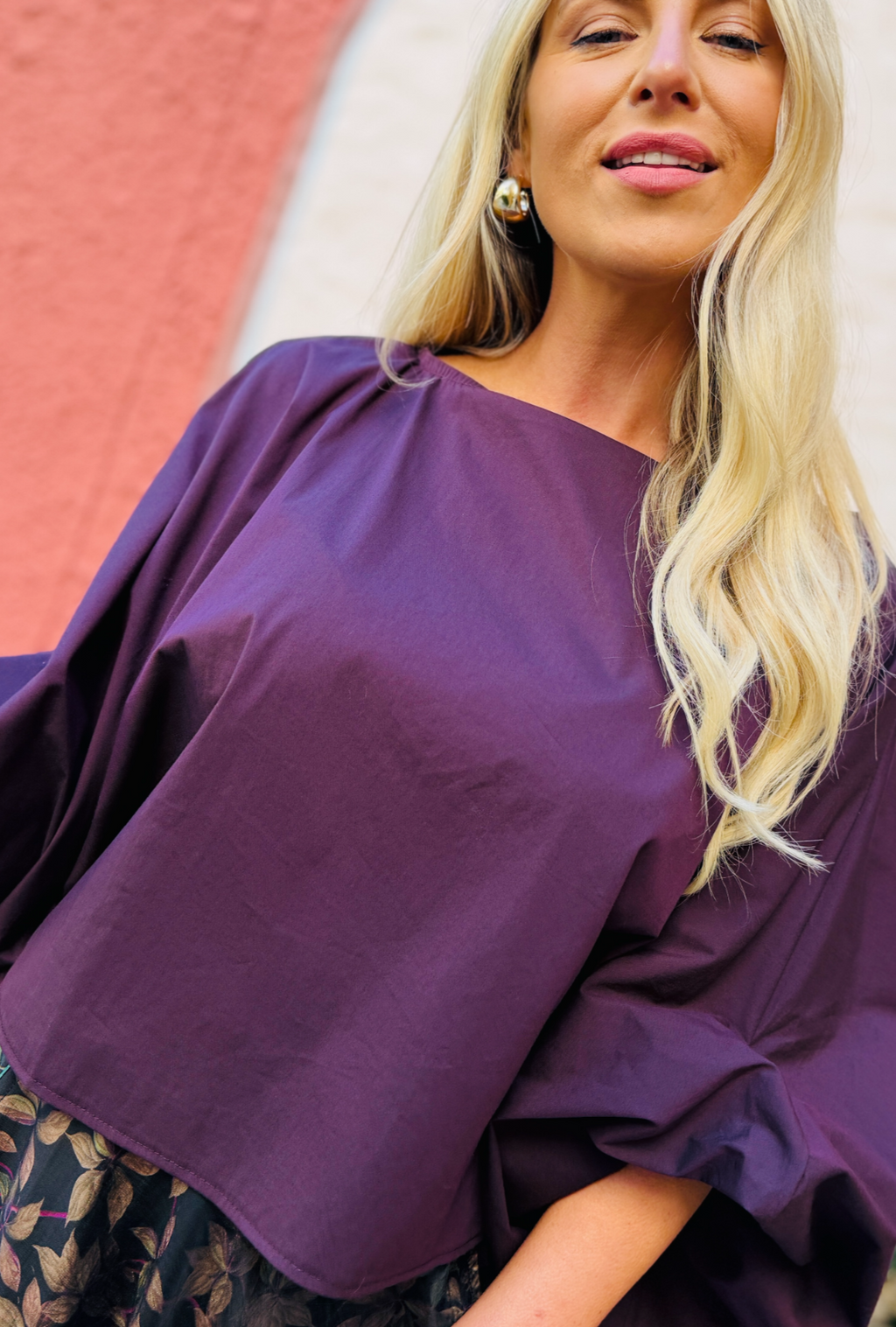 Shape Shifter Top - Wine