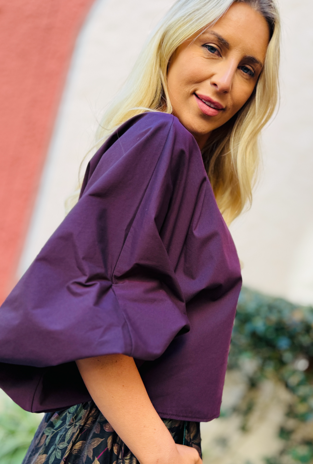 Shape Shifter Top - Wine