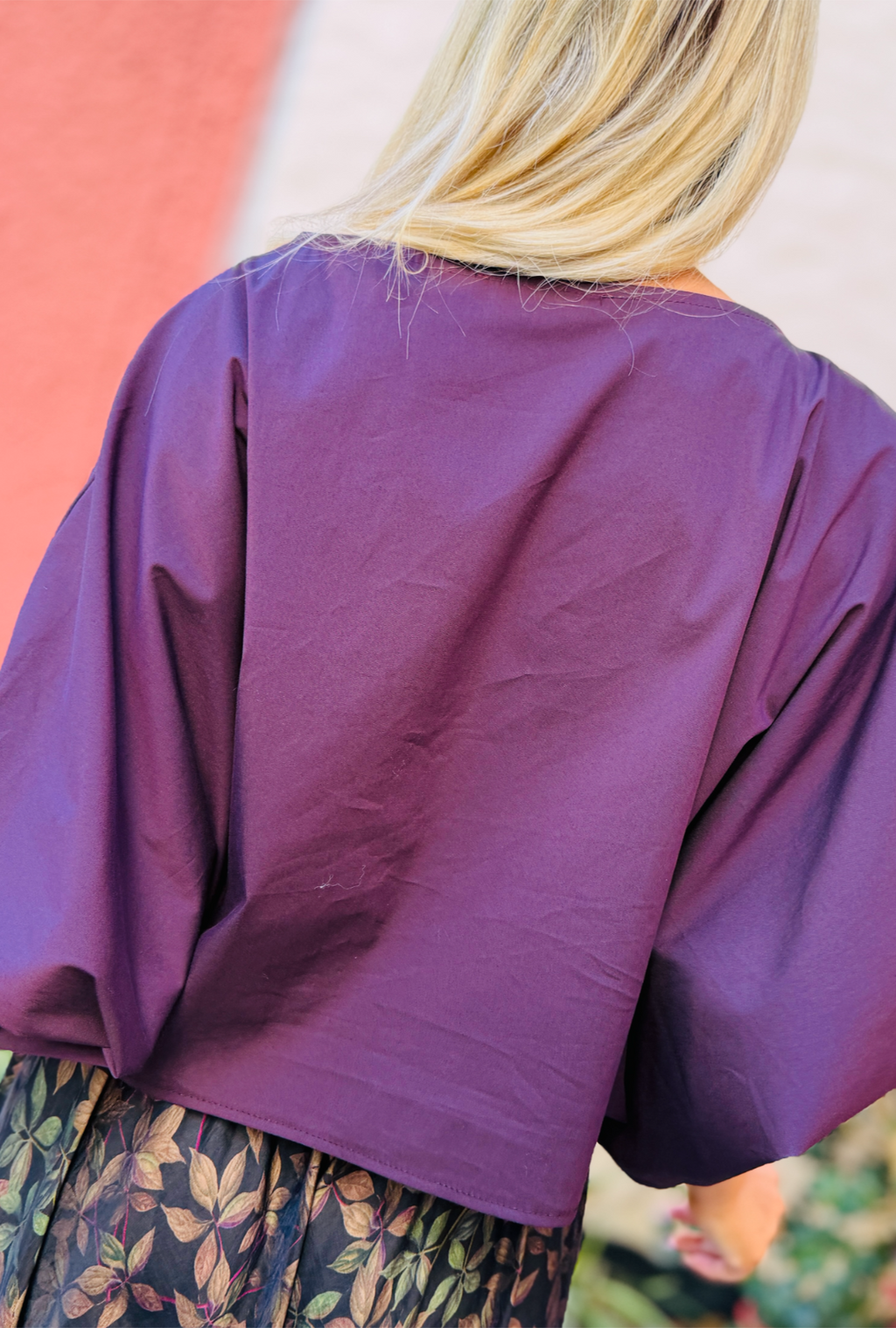Shape Shifter Top - Wine
