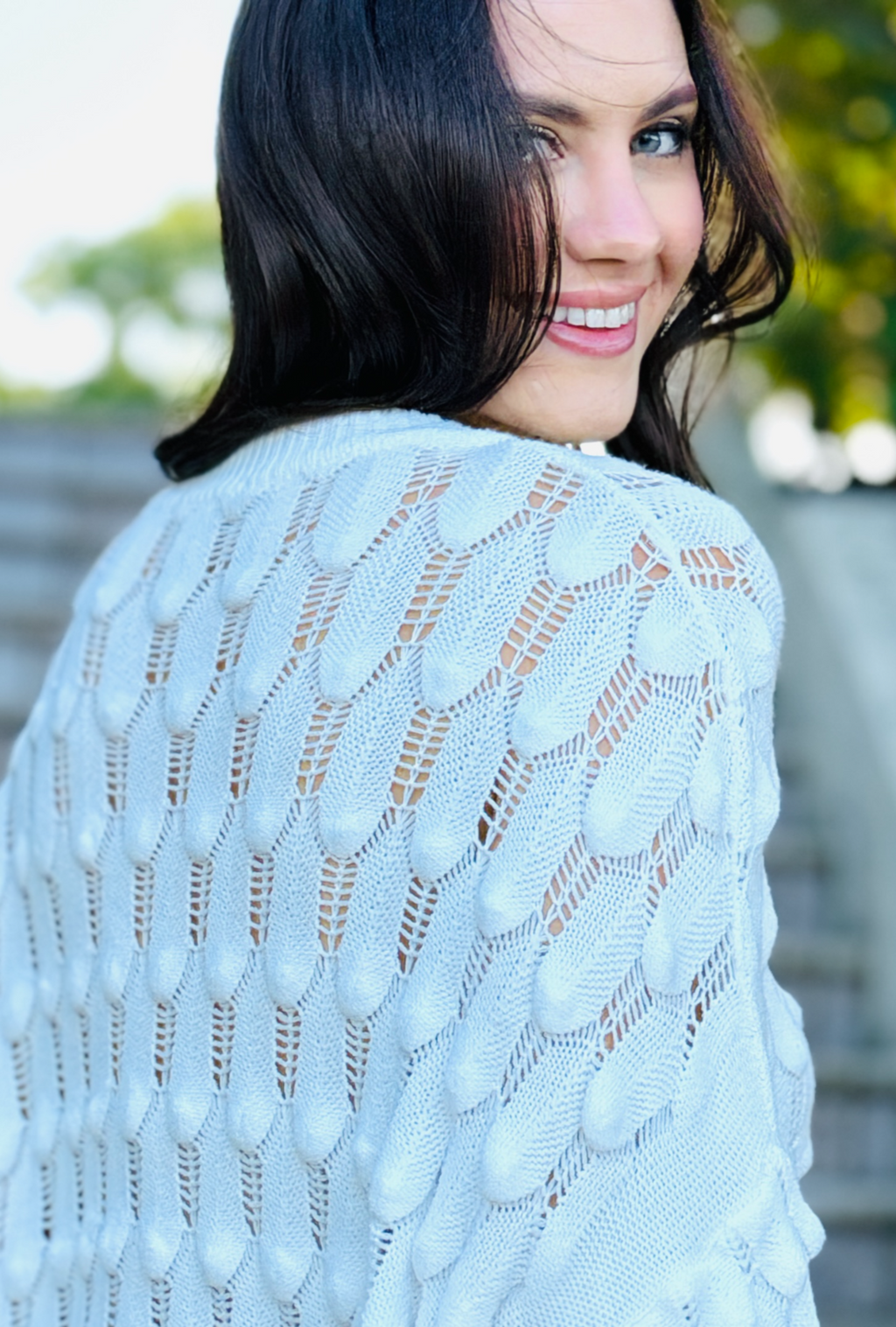 Love You to Pieces Pullover - Powder