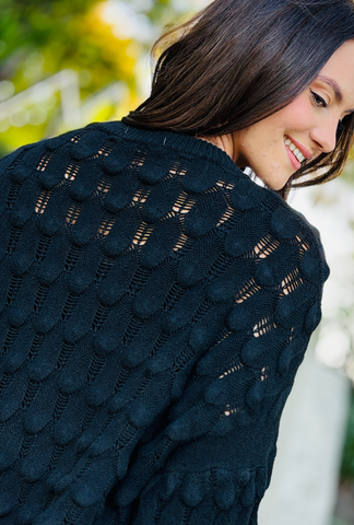 Love You to Pieces Pullover - Onyx