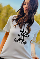 Eyecon Tee - Zeebra - White