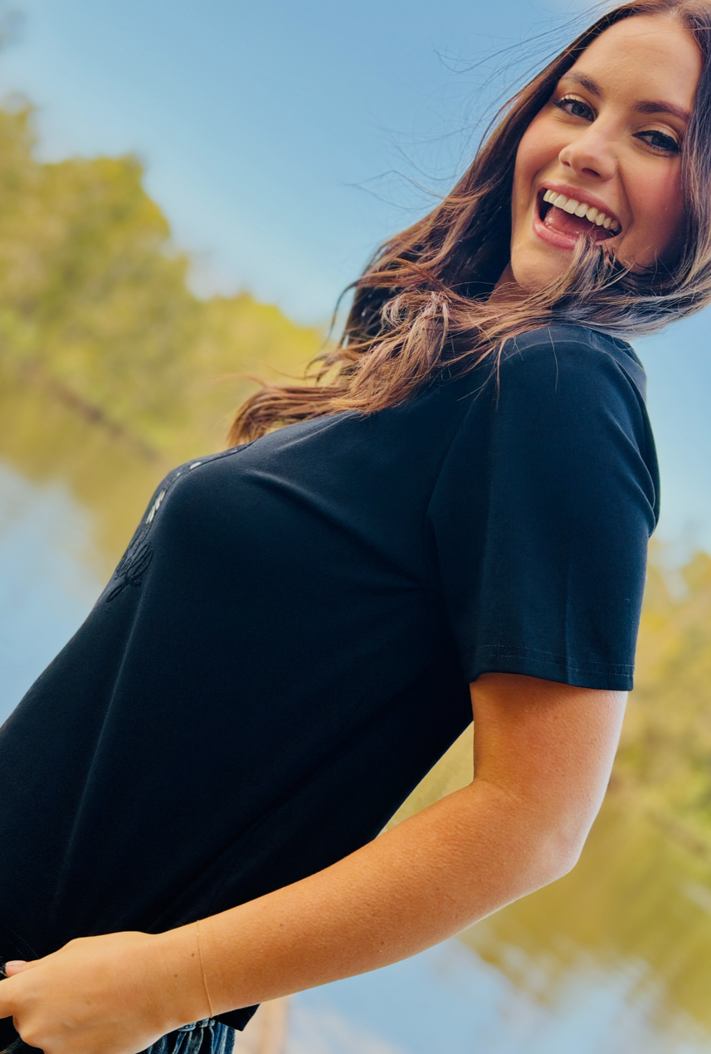 Eyecon Tee - Zeebra - Black