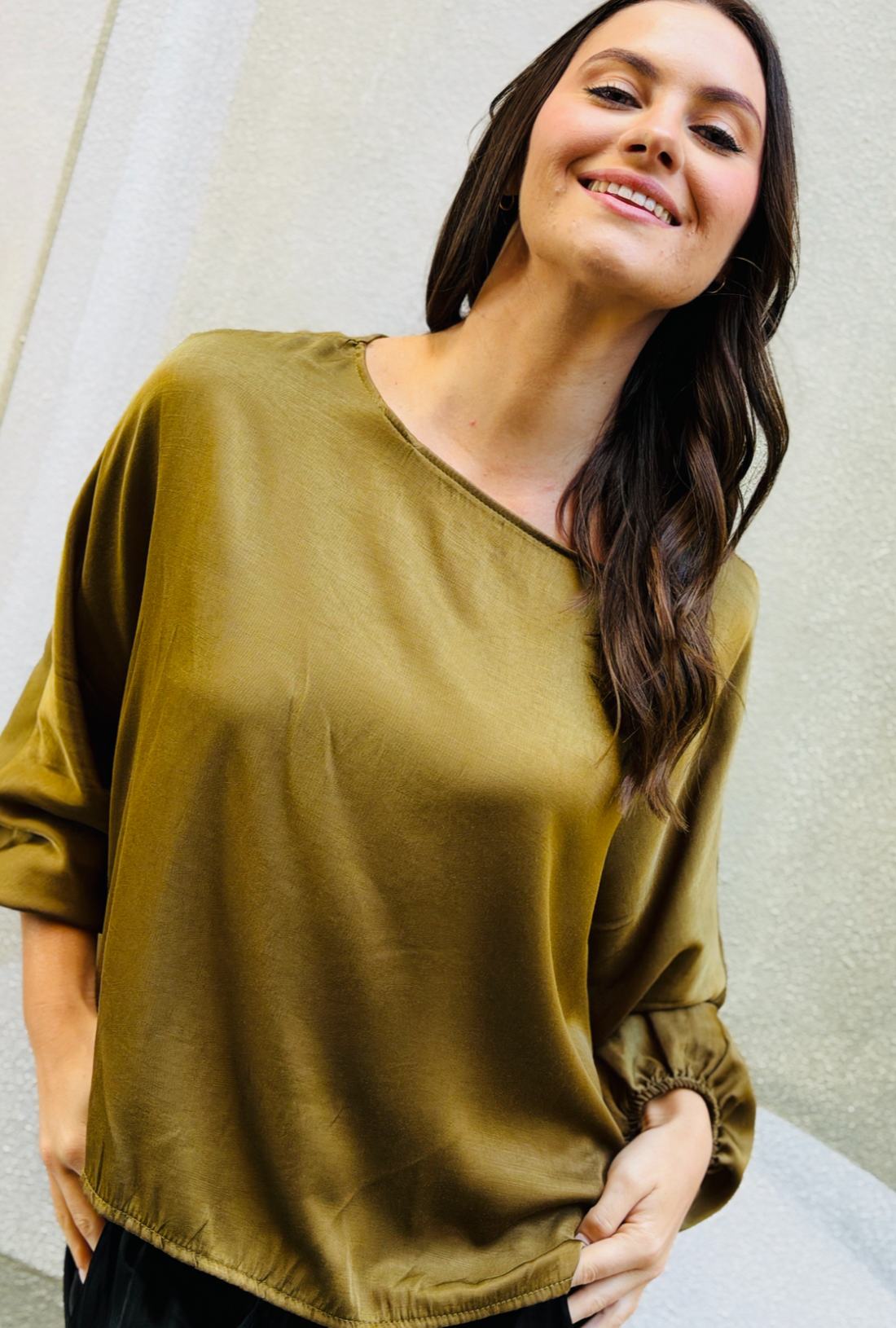 Smooth Operator Top - Olive