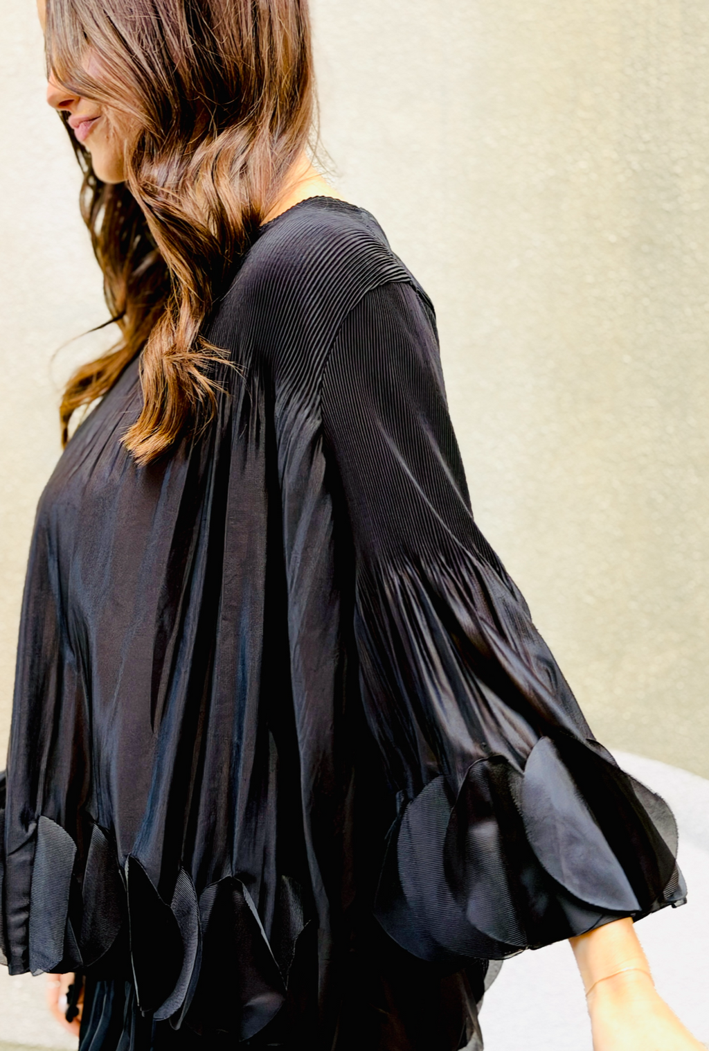 Petal Drama Top Midnight