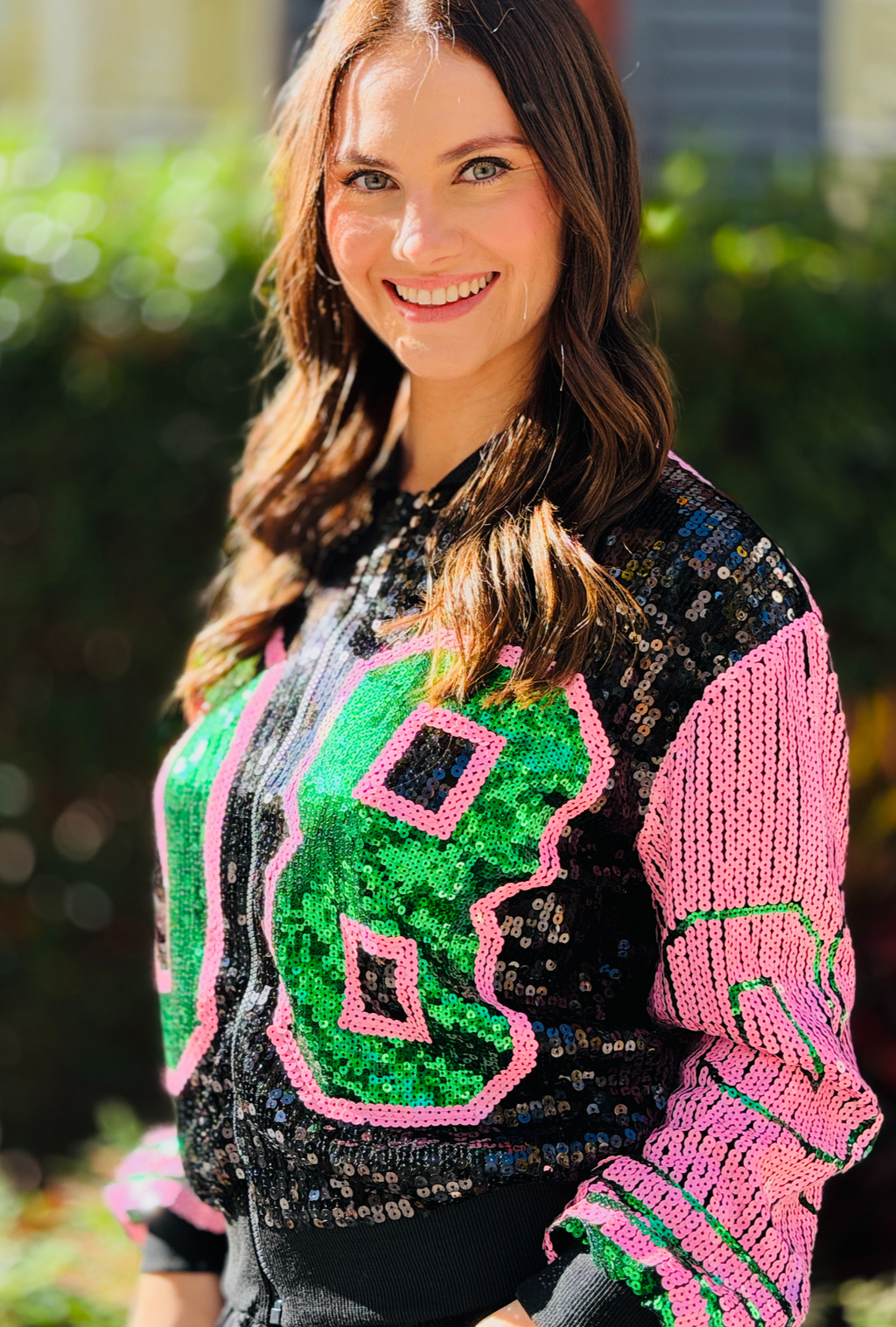 Zero Subtlety Sequined Jacket