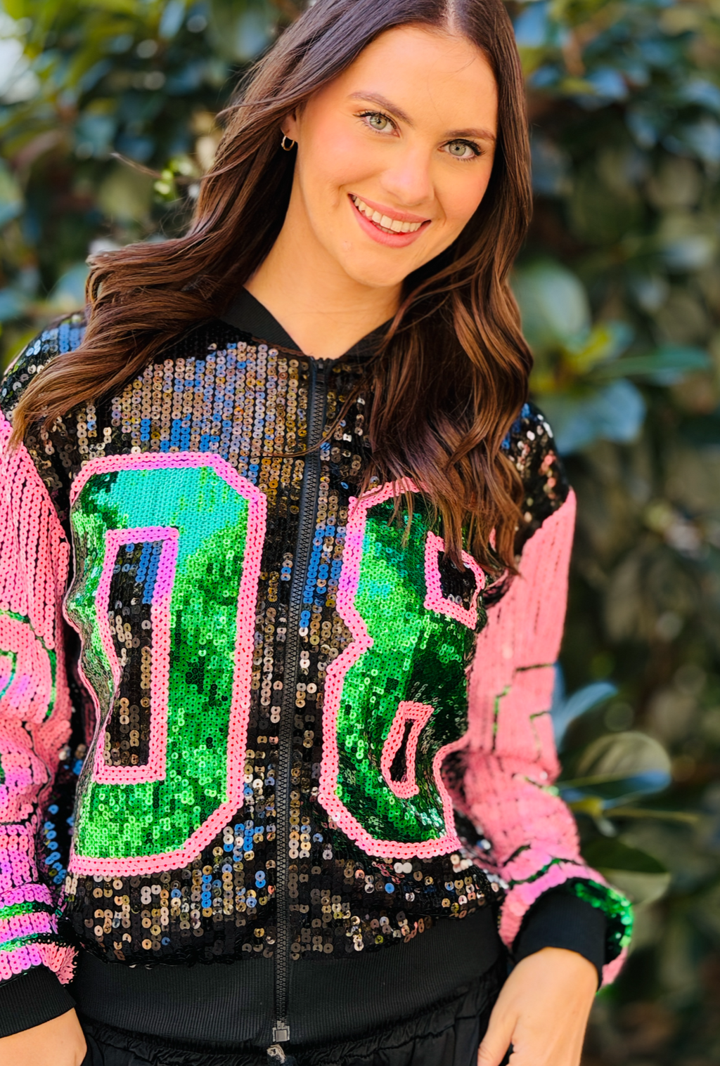 Zero Subtlety Sequined Jacket