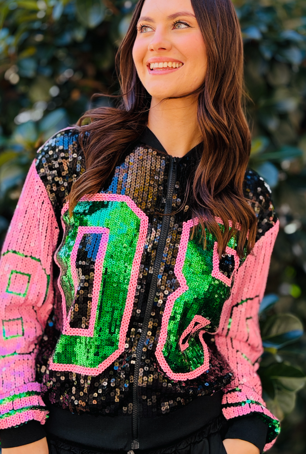 Zero Subtlety Sequined Jacket