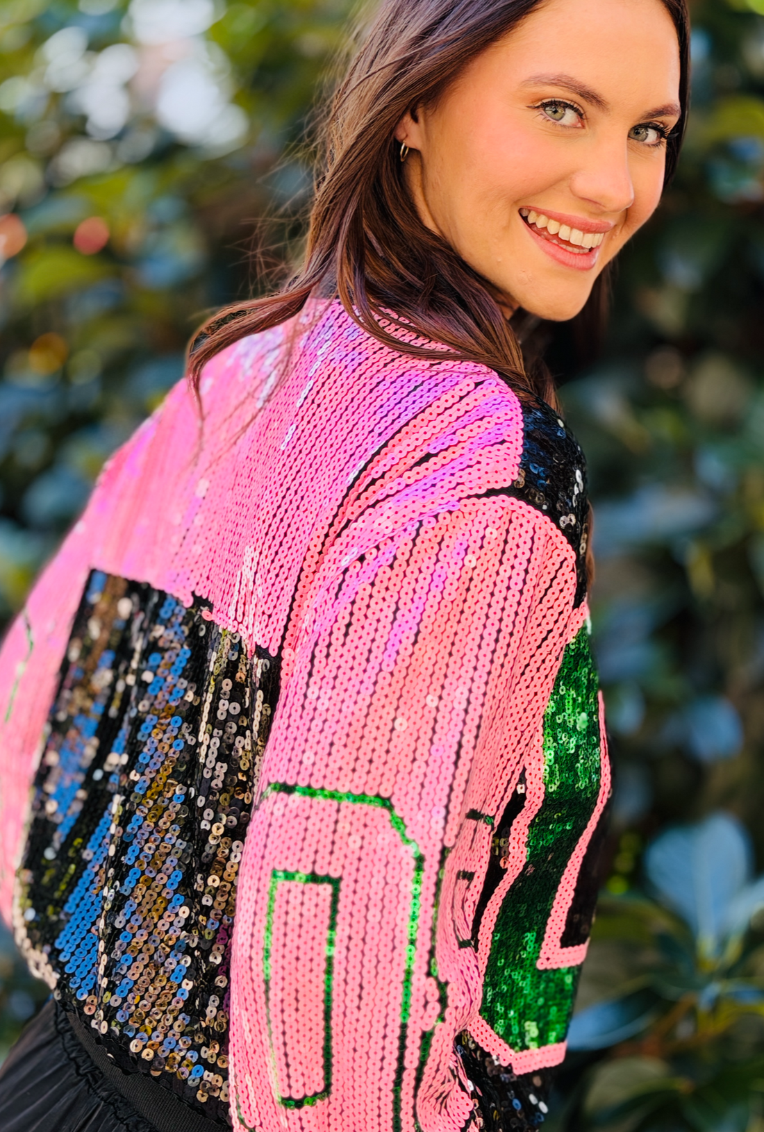 Zero Subtlety Sequined Jacket