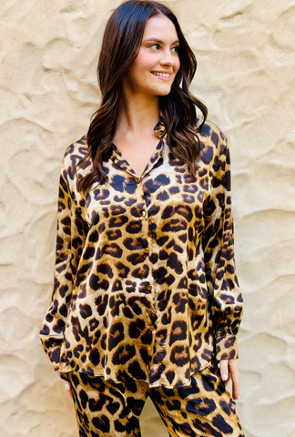Double Take Top - Leopard