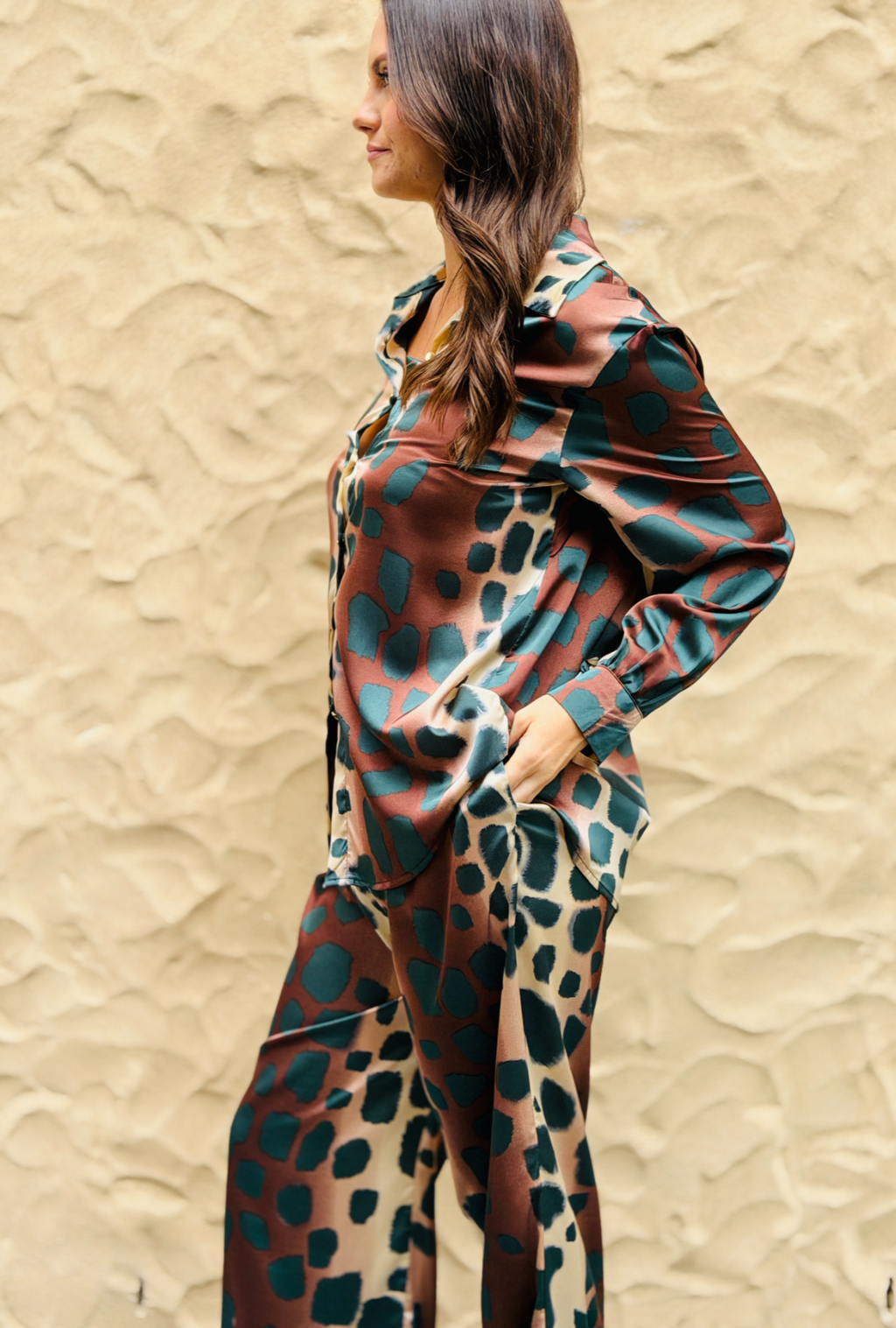 Double Take Pant - Giraffe
